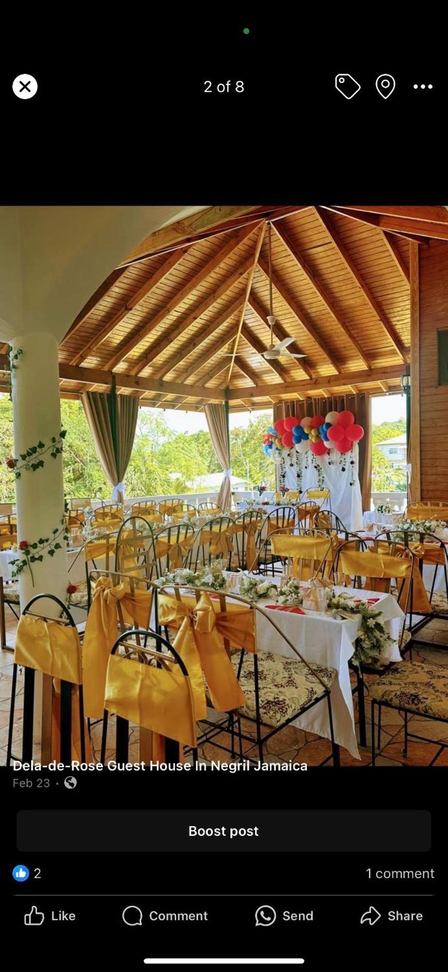 Dela De-Rose Guest House Negril Jamaica Exteriör bild